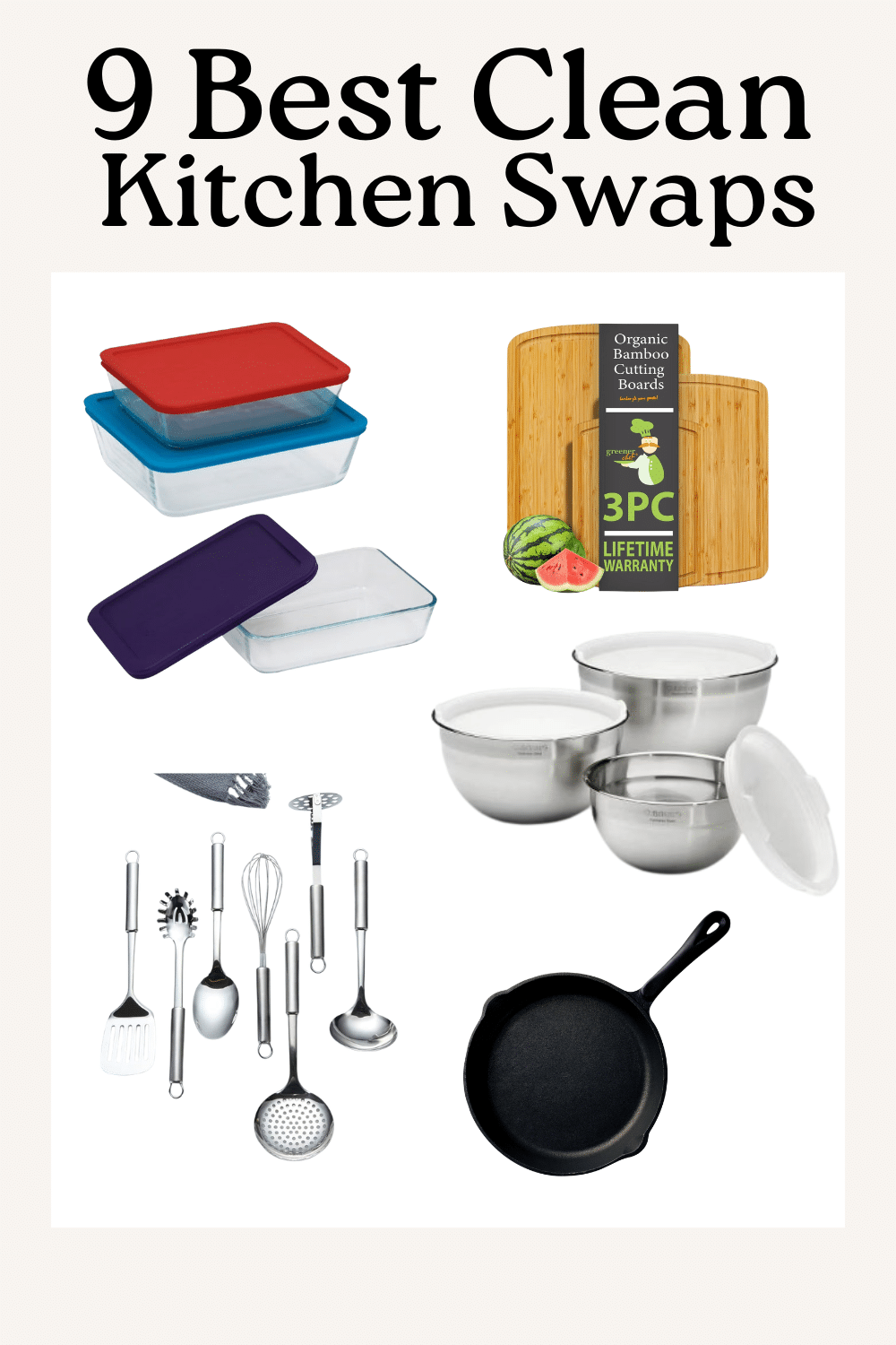 10 Non-Toxic Kitchen Swaps 4 non toxic kitchen swaps