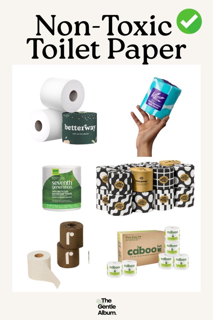 non toxic toilet paper