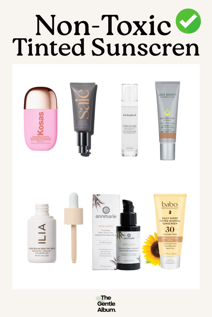 non toxic tinted sunscreen
